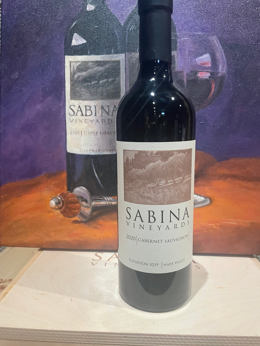 2020 Sabina Elevation 1039 Cabernet Sauvignon – Sabina Vineyards