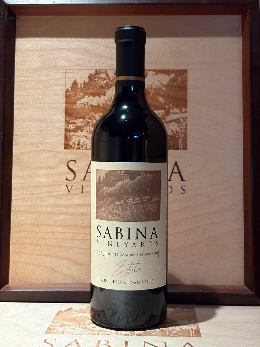 2022 Estate Cabernet Sauvignon – Sabina Vineyards