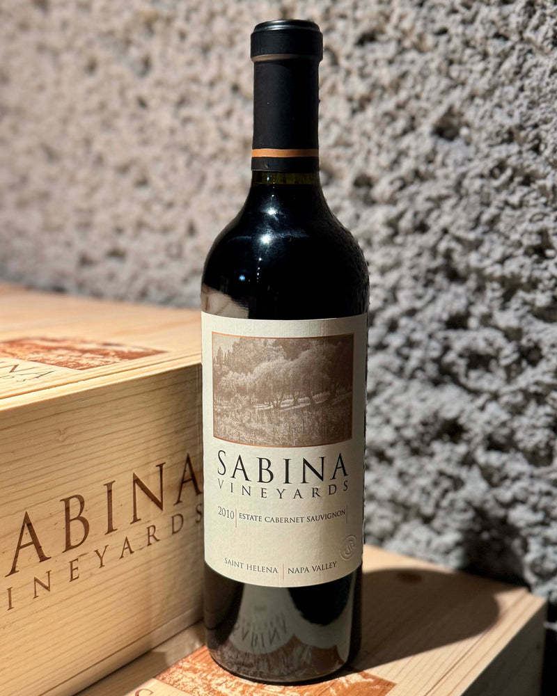 2010 Estate Cabernet Sauvignon – Sabina Vineyards