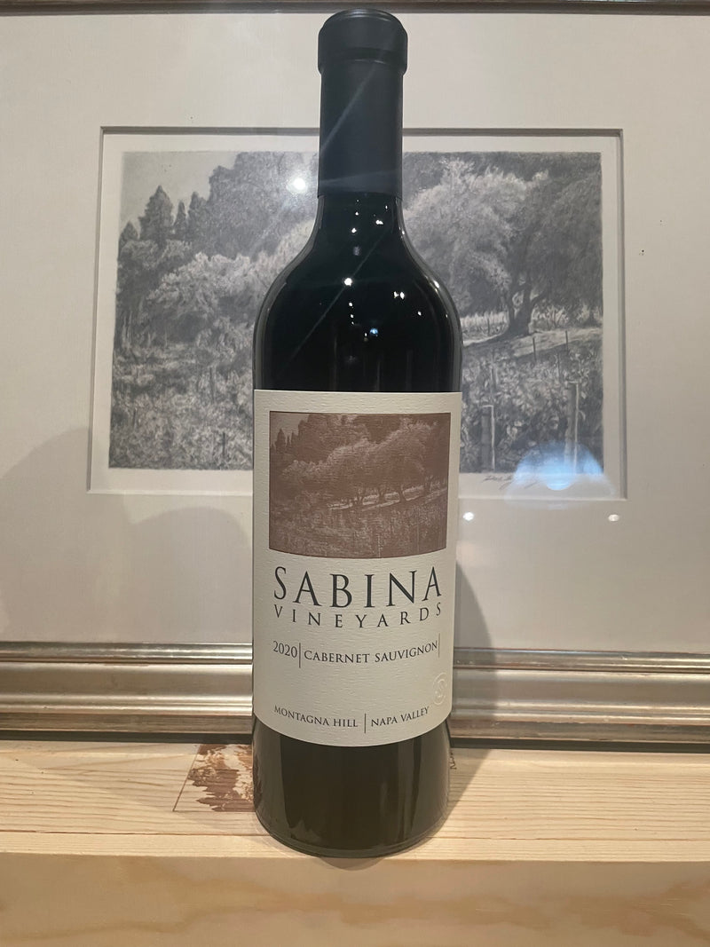 2020 Sabina Montagna Hill Cabernet Sauvignon – Sabina Vineyards