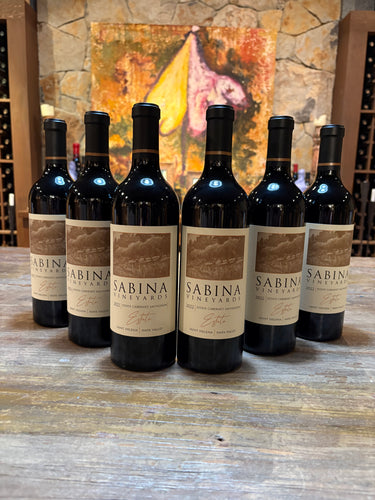 ALL WINES – Sabina Vineyards