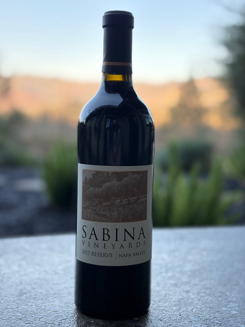 2017 Reserve Cabernet Sauvignon – Sabina Vineyards