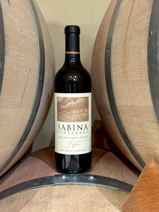 ALL WINES – Sabina Vineyards