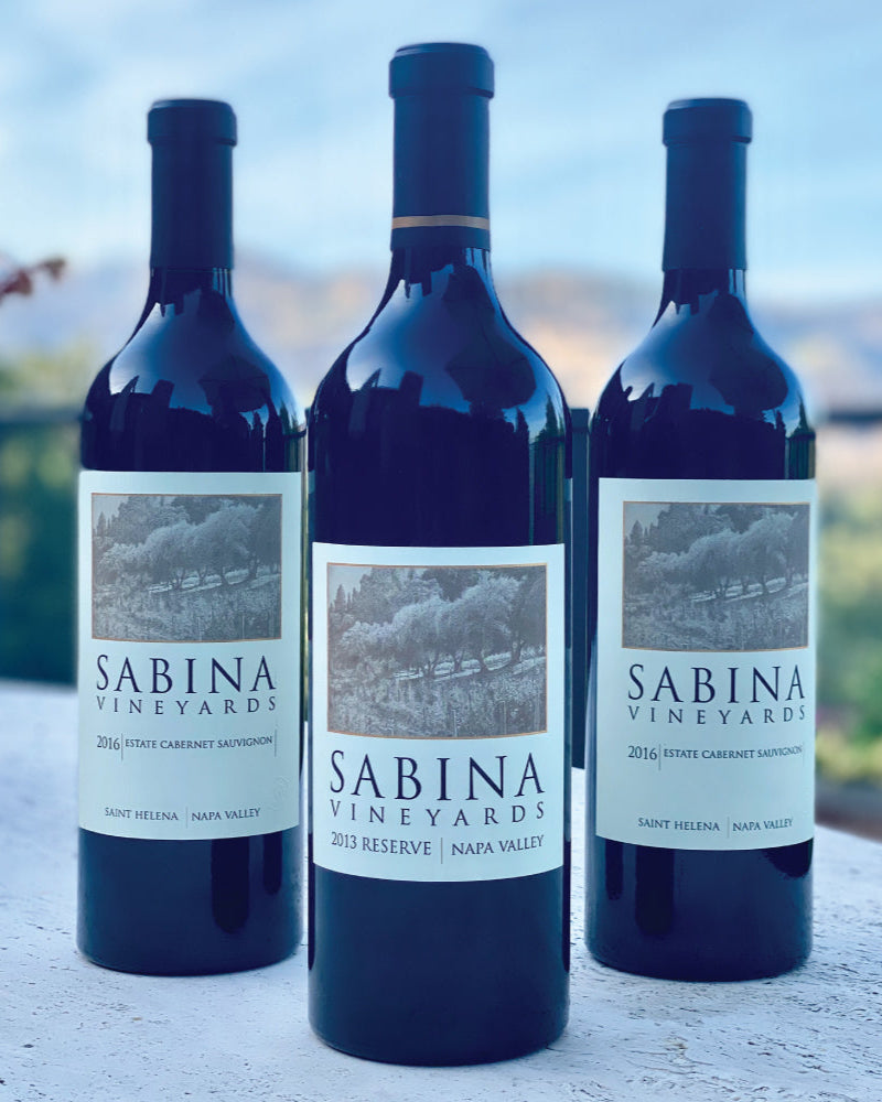 2013 Reserve Estate Cabernet Sauvignon – Sabina Vineyards