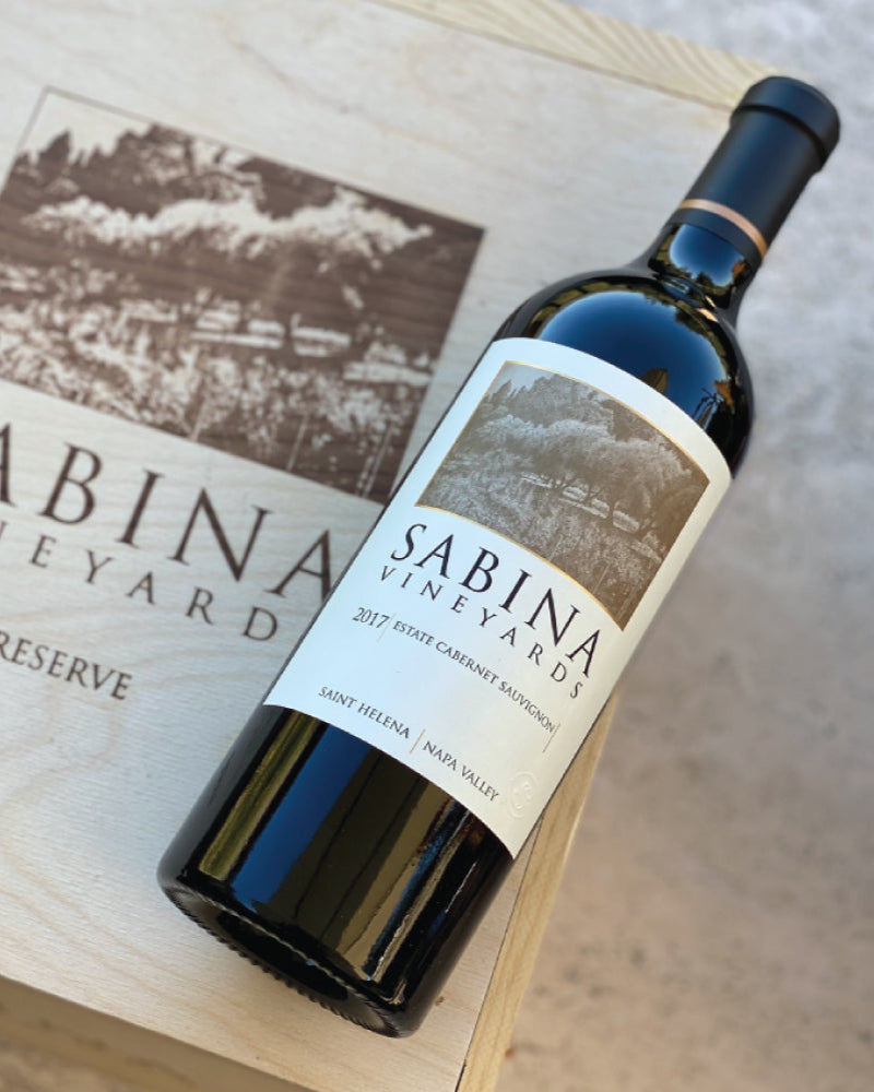 2017 Estate Cabernet Sauvignon – Sabina Vineyards