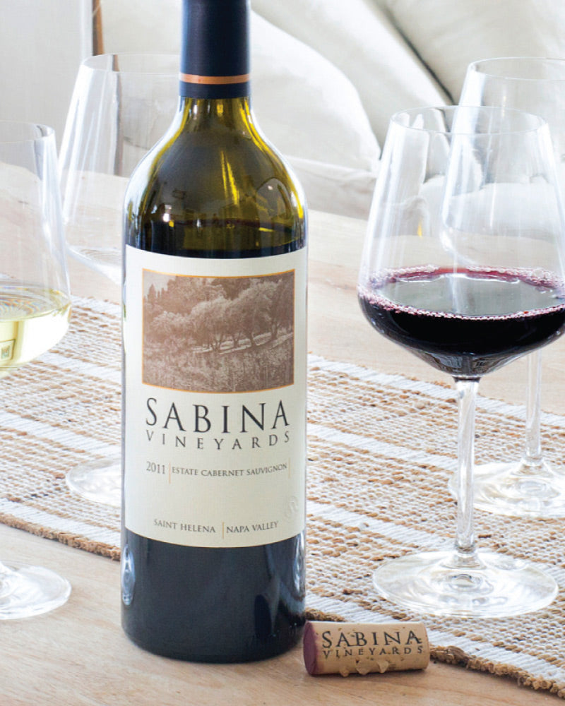 ワイン Sabina Vineyards 2014 2014 Sabina Vineyards Estate Cabernet Sauvignon, Saint Helena, USA